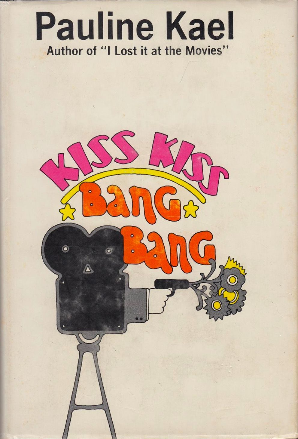 Kiss Kiss Bang Bang book jacket by Seymour Chwast for Atlantic–Little, Brown, 1968