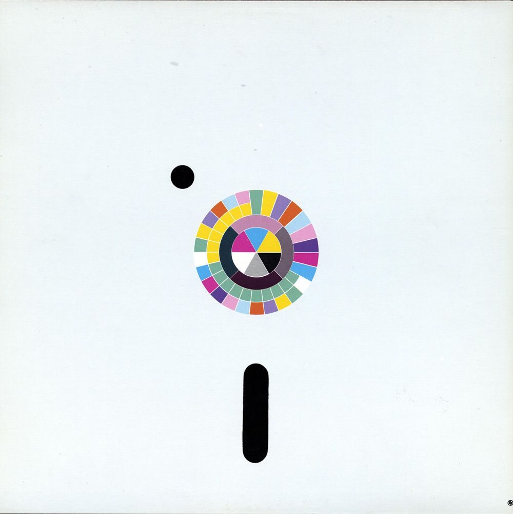 Power, Corruption & Lies back cover — colour cipher (New Order, 1983)