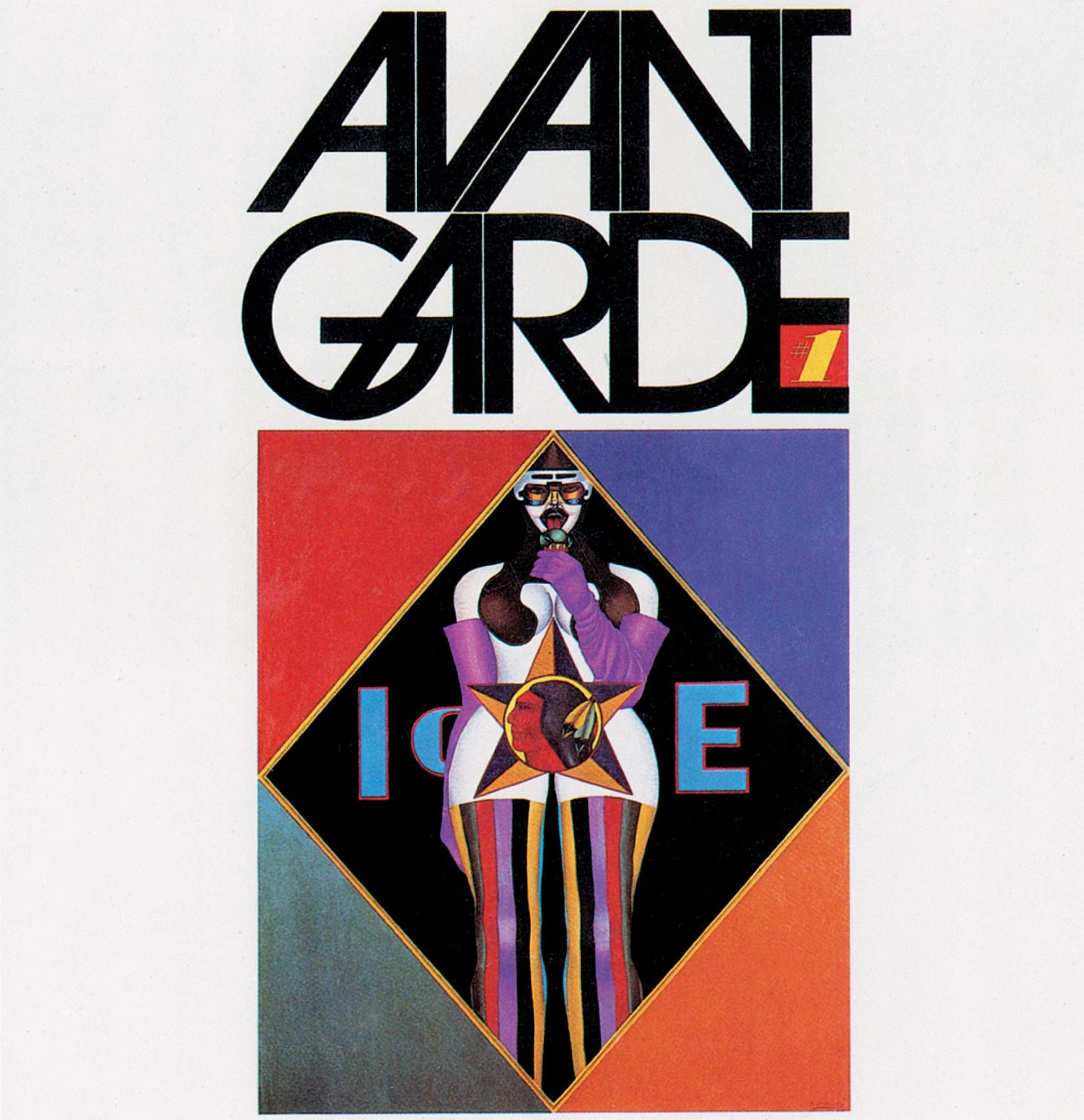 Avant Garde magazine issue 1 cover, January 1968 — art direction Herb Lubalin