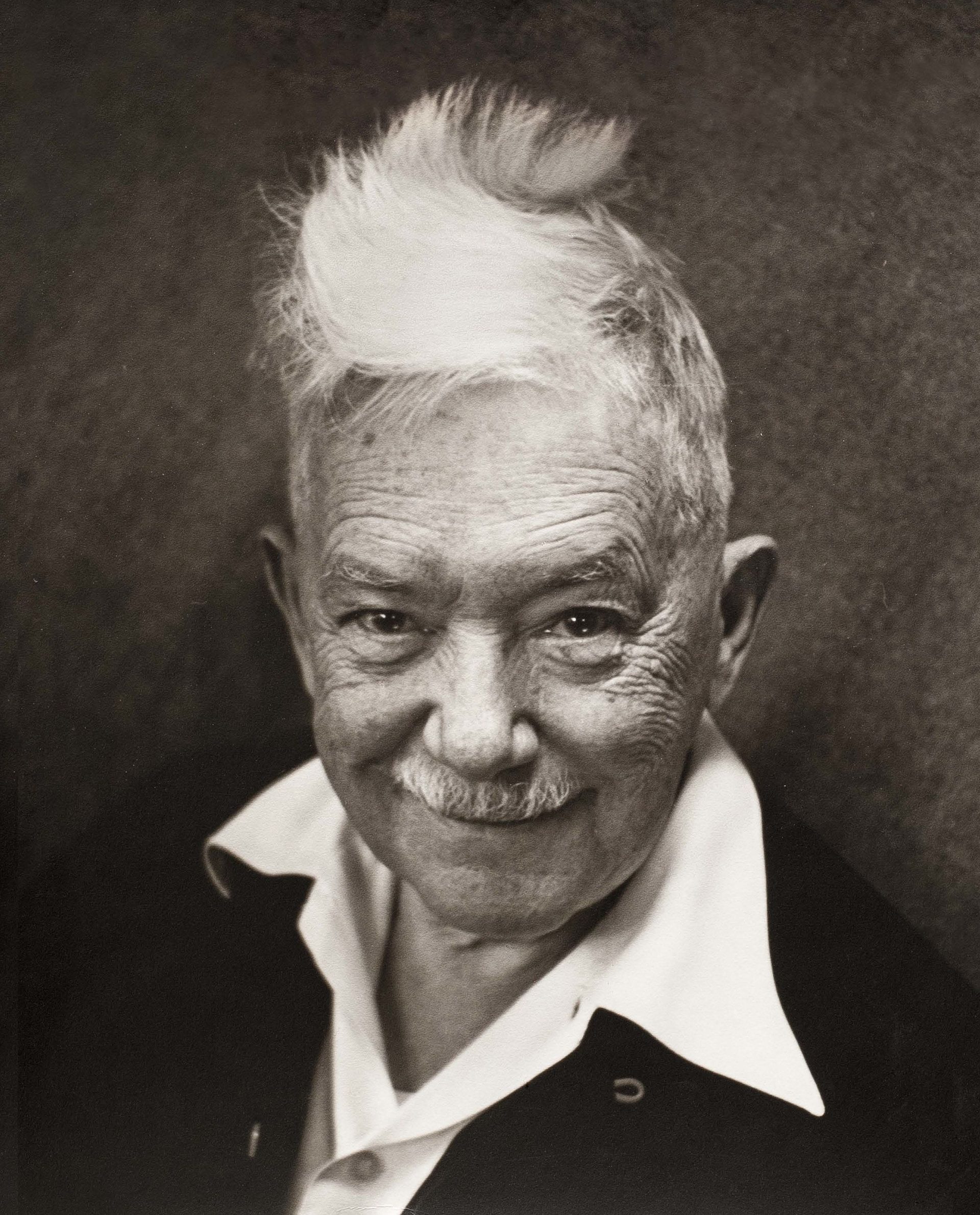 W.A. Dwiggins, American book designer and typographer, photographed c. 1953