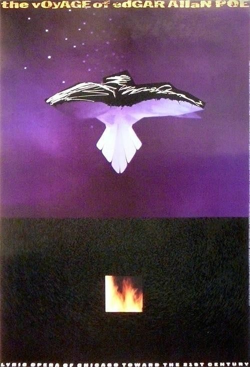 Rick Valicenti / Thirst, The Voyage of Edgar Allan Poe, Lyric Opera of Chicago, 1990