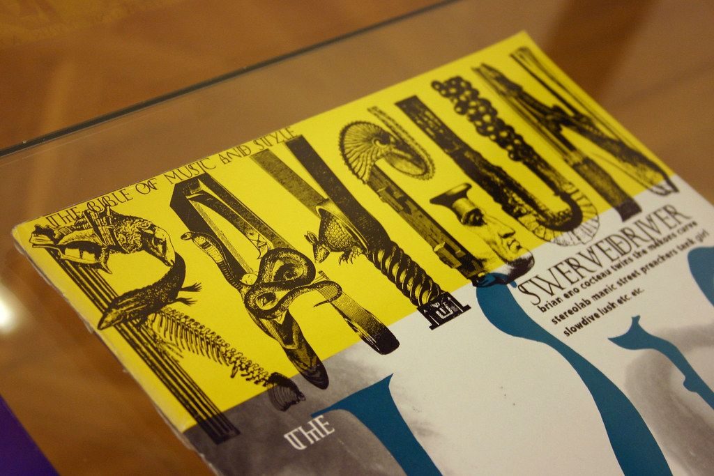 Ray Gun magazine, issue 11, November 1993 — cover with Roman Cieslewicz letterforms