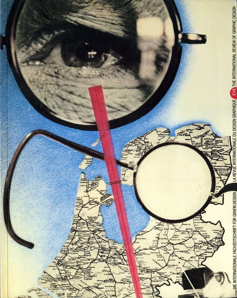 Eye magazine issue 1, 1990, founded by Rick Poynor