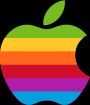 Rob Janoff's six-colour Apple logo, 1977