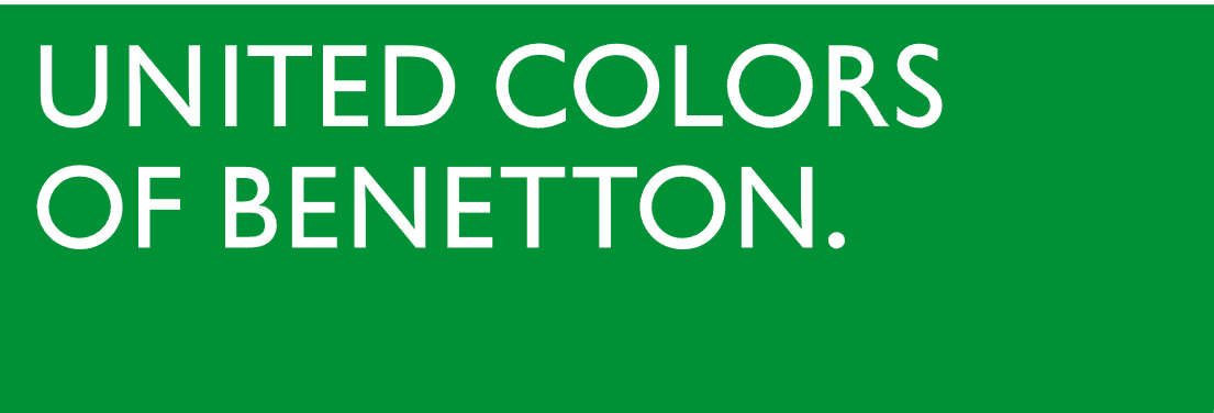 United Colors of Benetton logotype, restructured by Massimo Vignelli (1996)