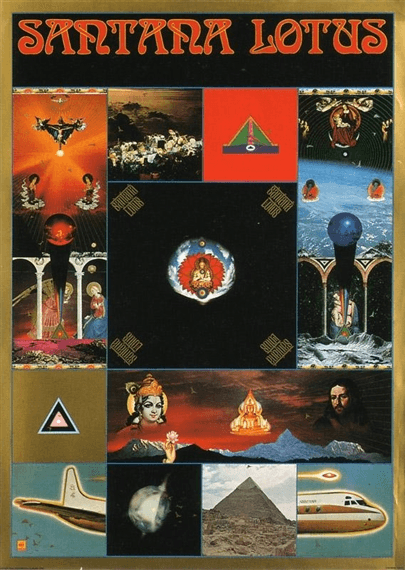 Santana Lotus album cover, 1974