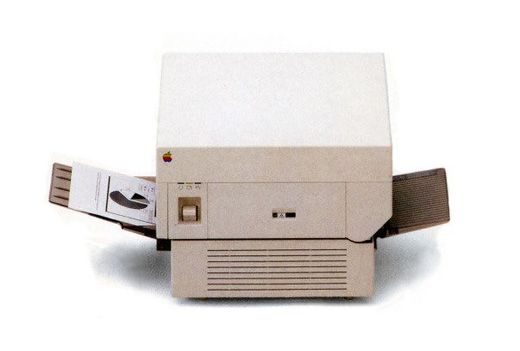 Apple LaserWriter printer, 1985
