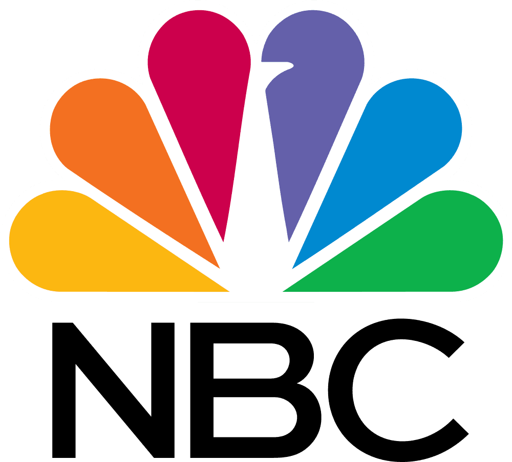NBC six-feather peacock, 1986