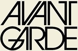 Avant Garde magazine masthead logogram — basis for ITC Avant Garde Gothic typeface, Herb Lubalin 1968