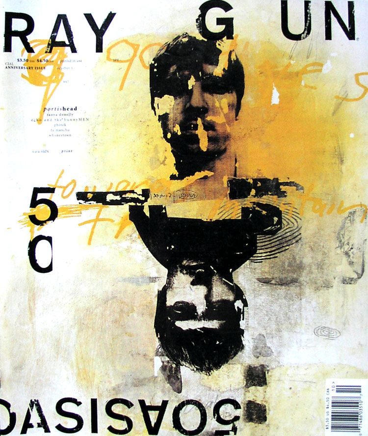 Ray Gun magazine cover, David Carson era, 1992