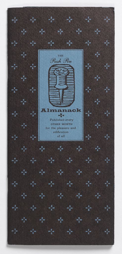Push Pin Almanack Number Ten, May–June 1954, designed by Seymour Chwast, Milton Glaser and Edward Sorel