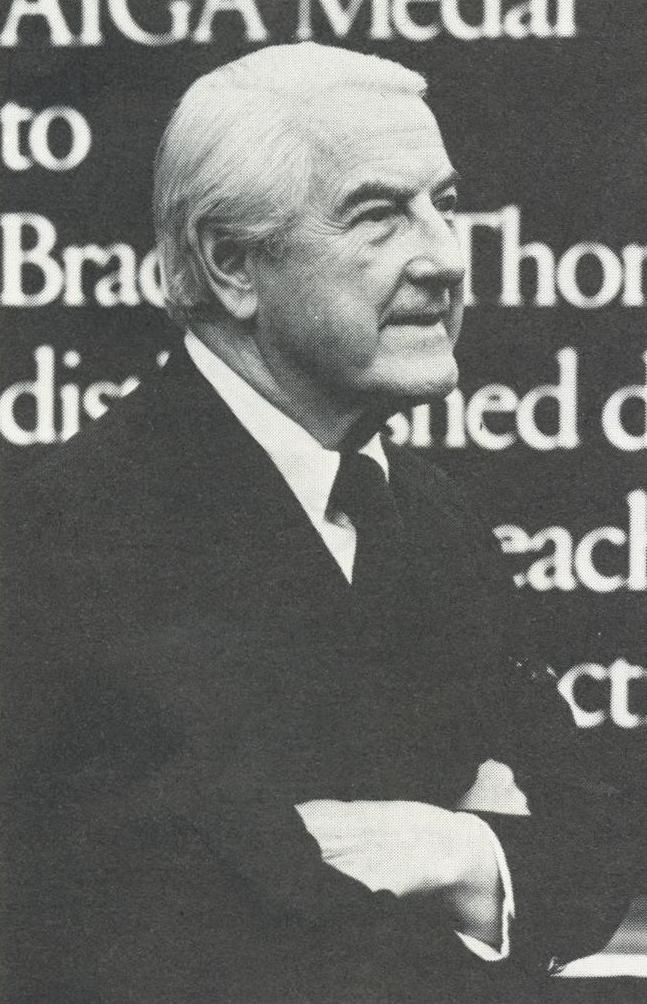 Bradbury Thompson at Rochester Institute of Technology, 1983