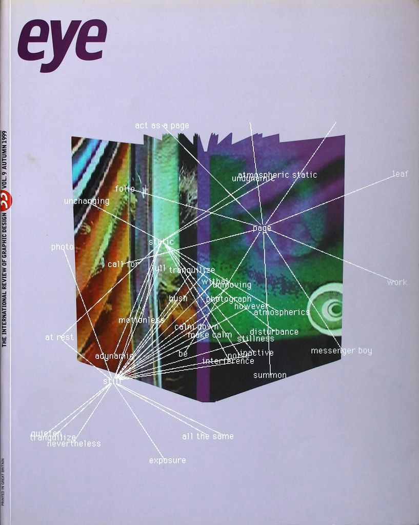 Eye magazine issue 33 cover, 1999