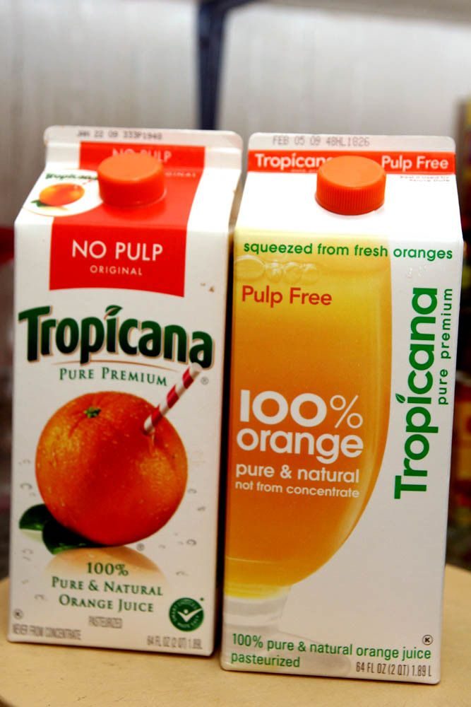 Tropicana packaging