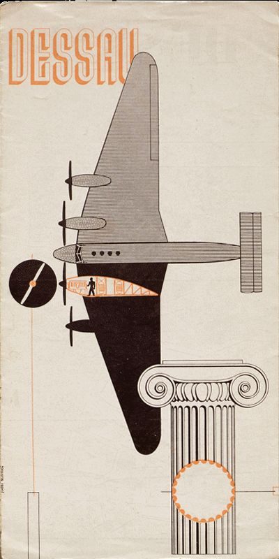 Joost Schmidt, Bauhaus Dessau prospectus, 1929