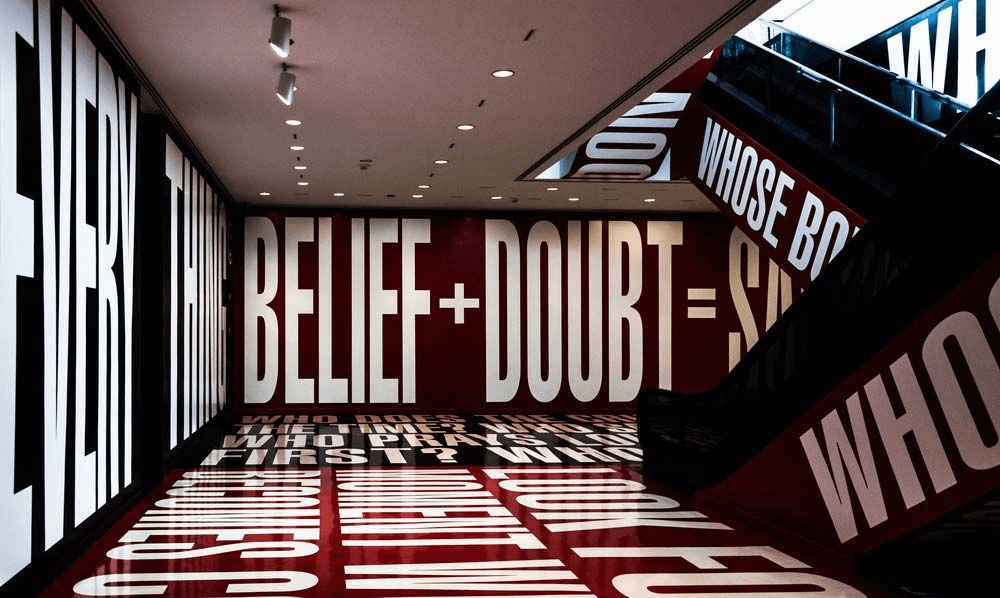Belief+Doubt installation, Hirshhorn Museum, 2012