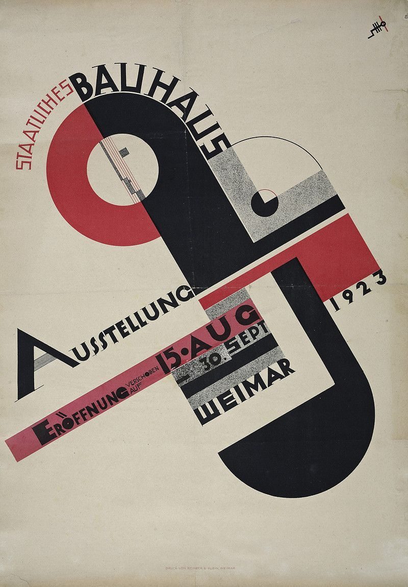 Bauhaus Vorkurs (Preliminary Course) student exercises