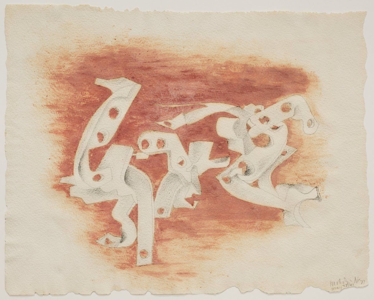 Photogram designed for the cover of Vision in Motion by László Moholy-Nagy, 1941 — abstract light composition