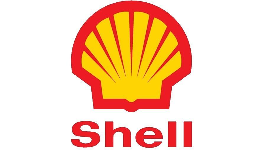 Shell pecten mark, wordmark removed, 1995 onwards
