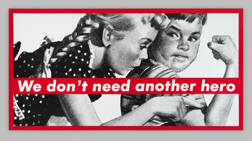 Untitled (We don't need another hero), 1987