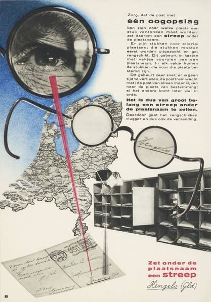 Piet Zwart, Het Boek van PTT, children's book for the Dutch Post Office, 1938