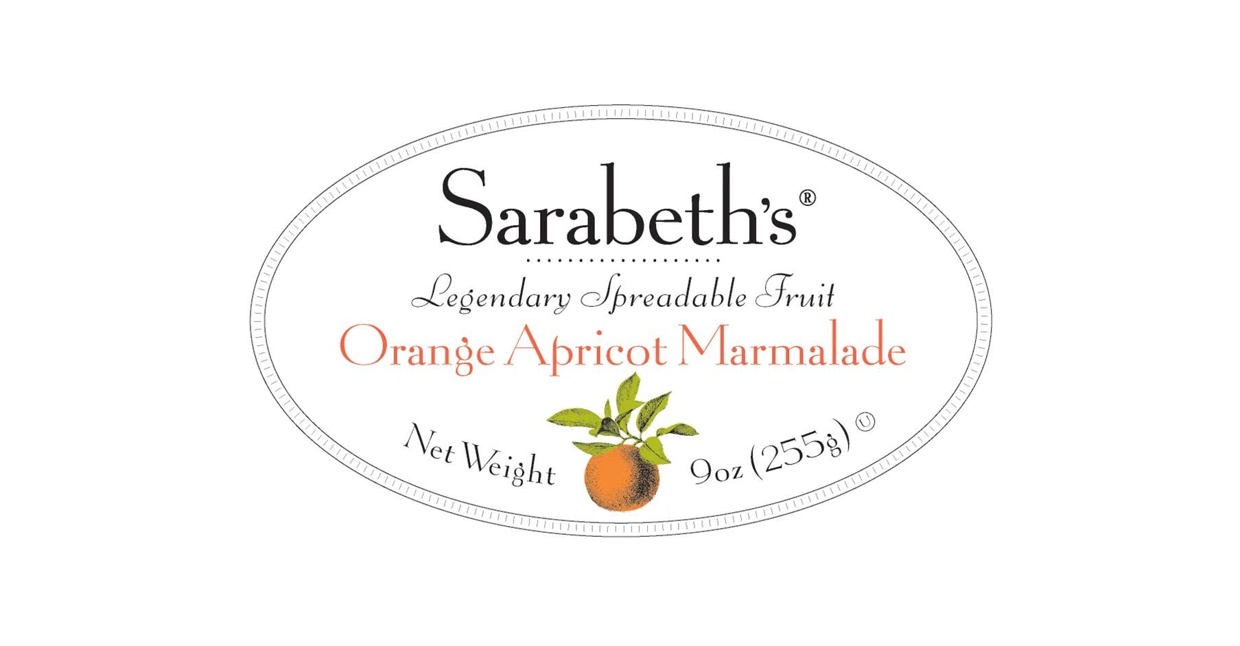 Sarabeth's preserves packaging redesigned by Louise Fili, 2005